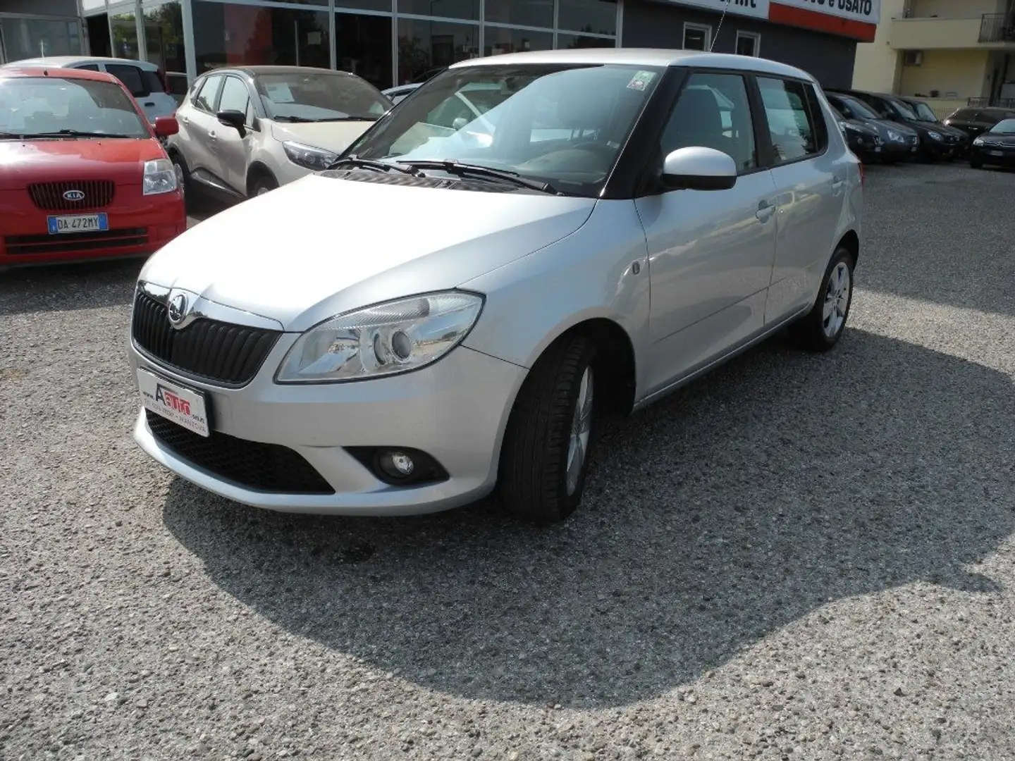 Skoda Fabia 1.6 TDI CR 75cv 5p. Ambition -OkNEOPATEN.-EURO 5/B Argento - 1
