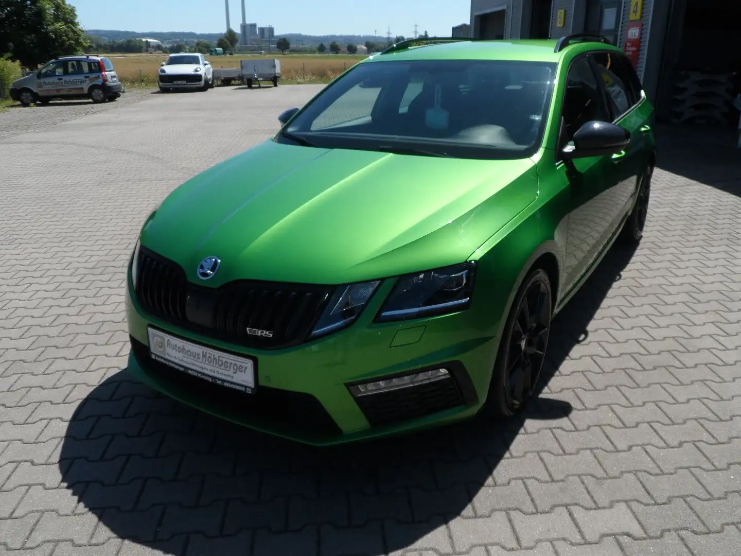 Skoda Octavia Combi RS Challenge/DSG/AHK/Navi/SHZ/Voll Verde - 2