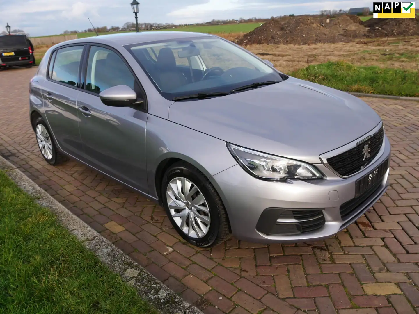 Peugeot 308 1.5 BlueHDi Blue Lease AC NAVI **MARGE CAR** Gris - 1
