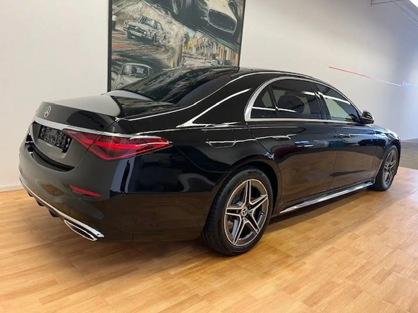 Mercedes-Benz S 580 e lang long AMG-Line Sound Pano Chauffeur Negru - 2