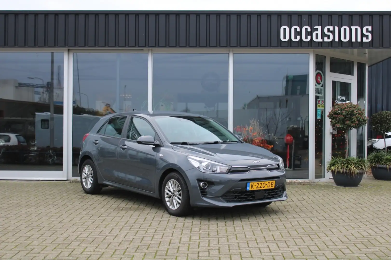Kia Rio 1.0 T-GDi MHEV DynL Gris - 1