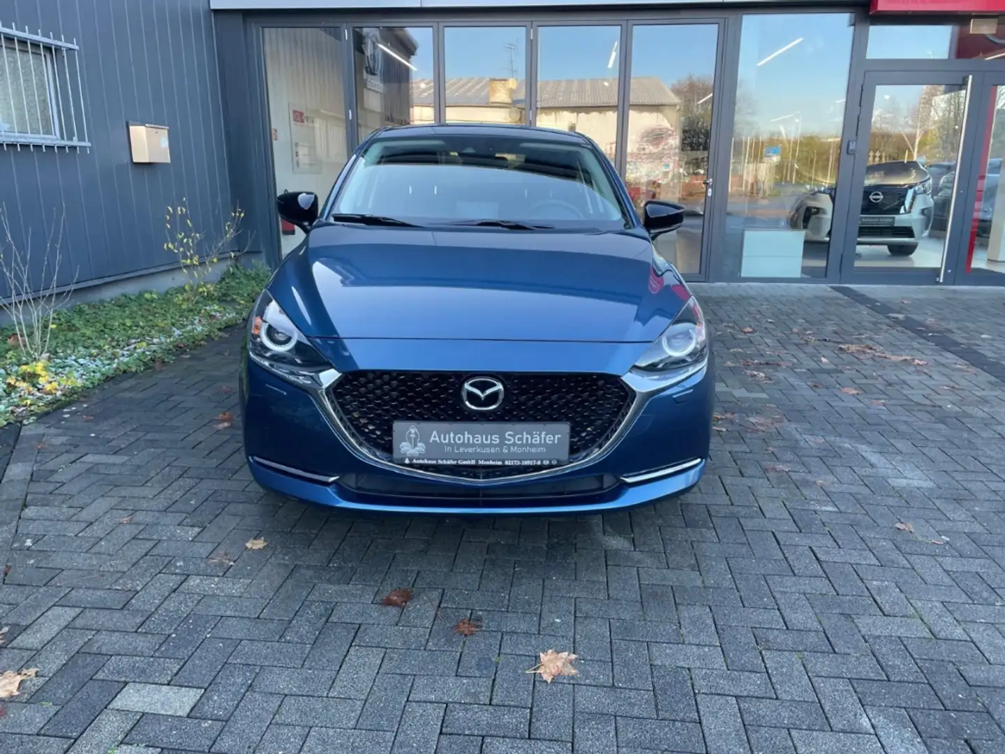 Mazda 2 Homura LED Temp DAB SHZ LenkradHZG Apple CarPlay K Blauw - 2
