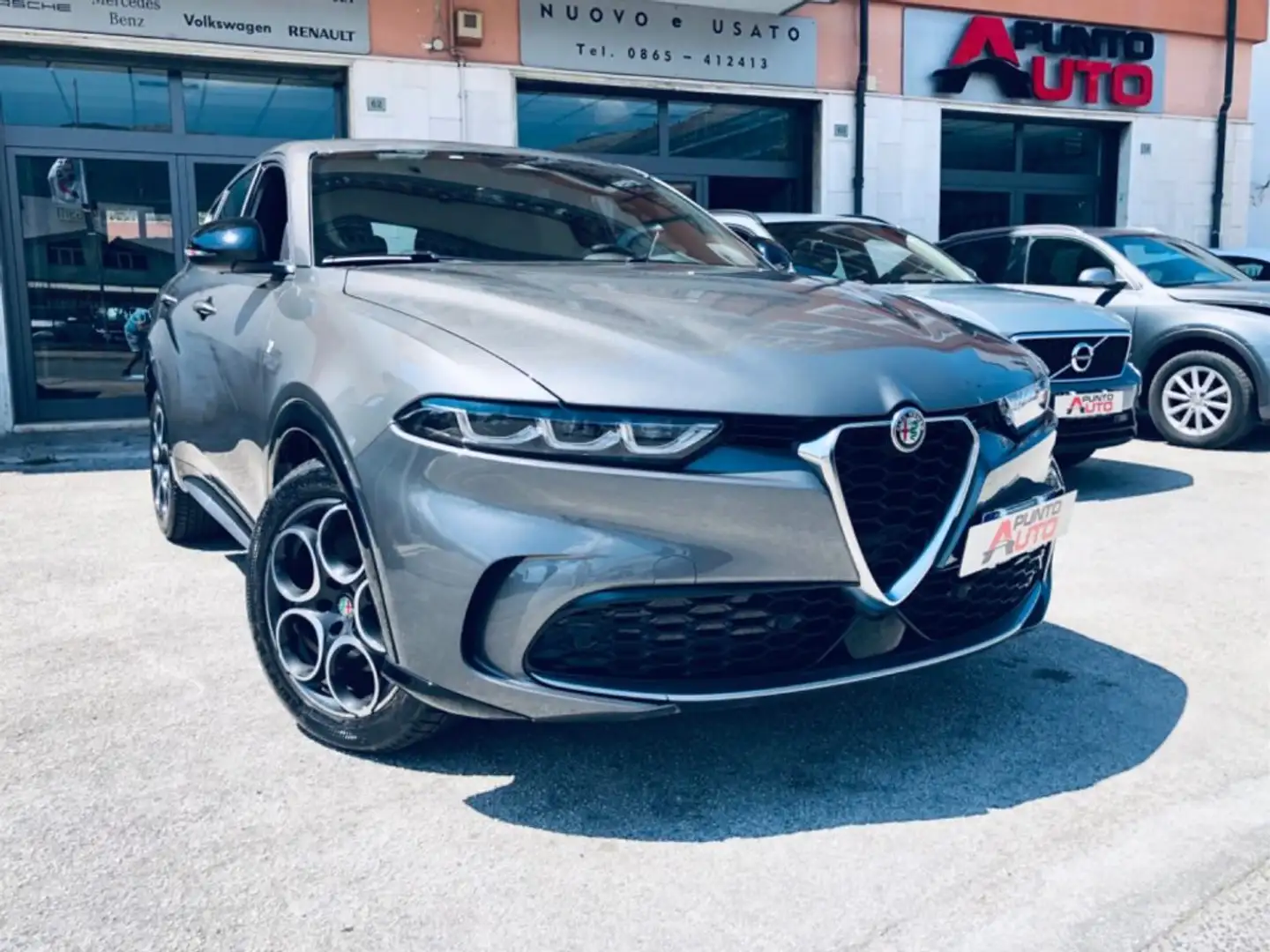 Alfa Romeo Tonale 1.5 160 CV MHEV TCT7 Ti telecam Grigio - 2