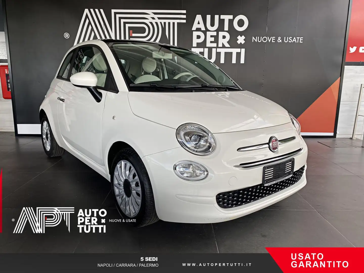 Fiat 500 500 1.0 hybrid Lounge 70cv Bianco - 2