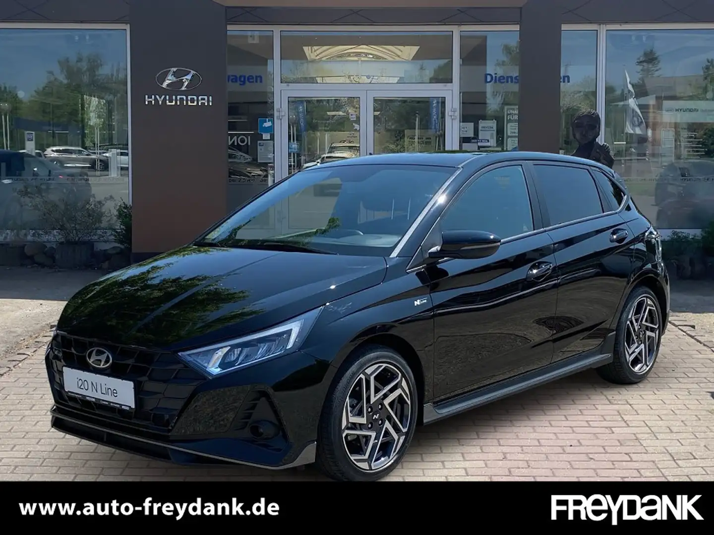 Hyundai i20 FL (MY25) 1.0 T-GDI (100 PS) 6-MT 2WD N Line Schwarz - 1