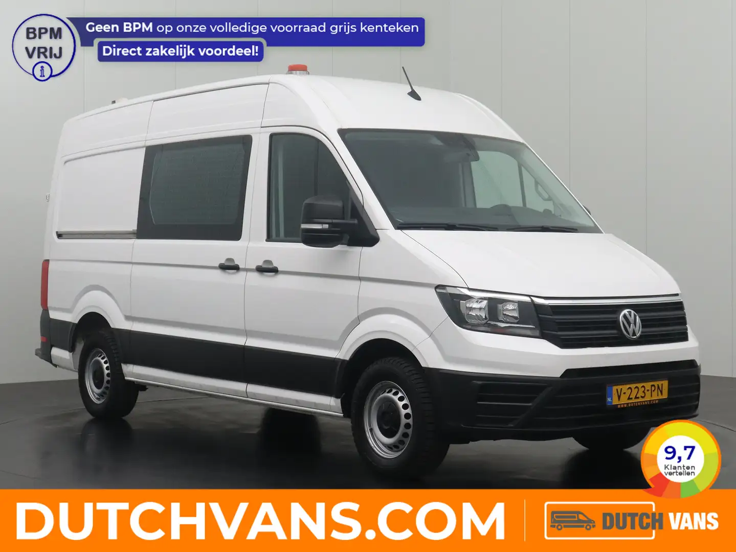 Volkswagen Crafter 2.0TDI 140PK L3H3 | Camera | Airco | Trekhaak | Cr Wit - 1