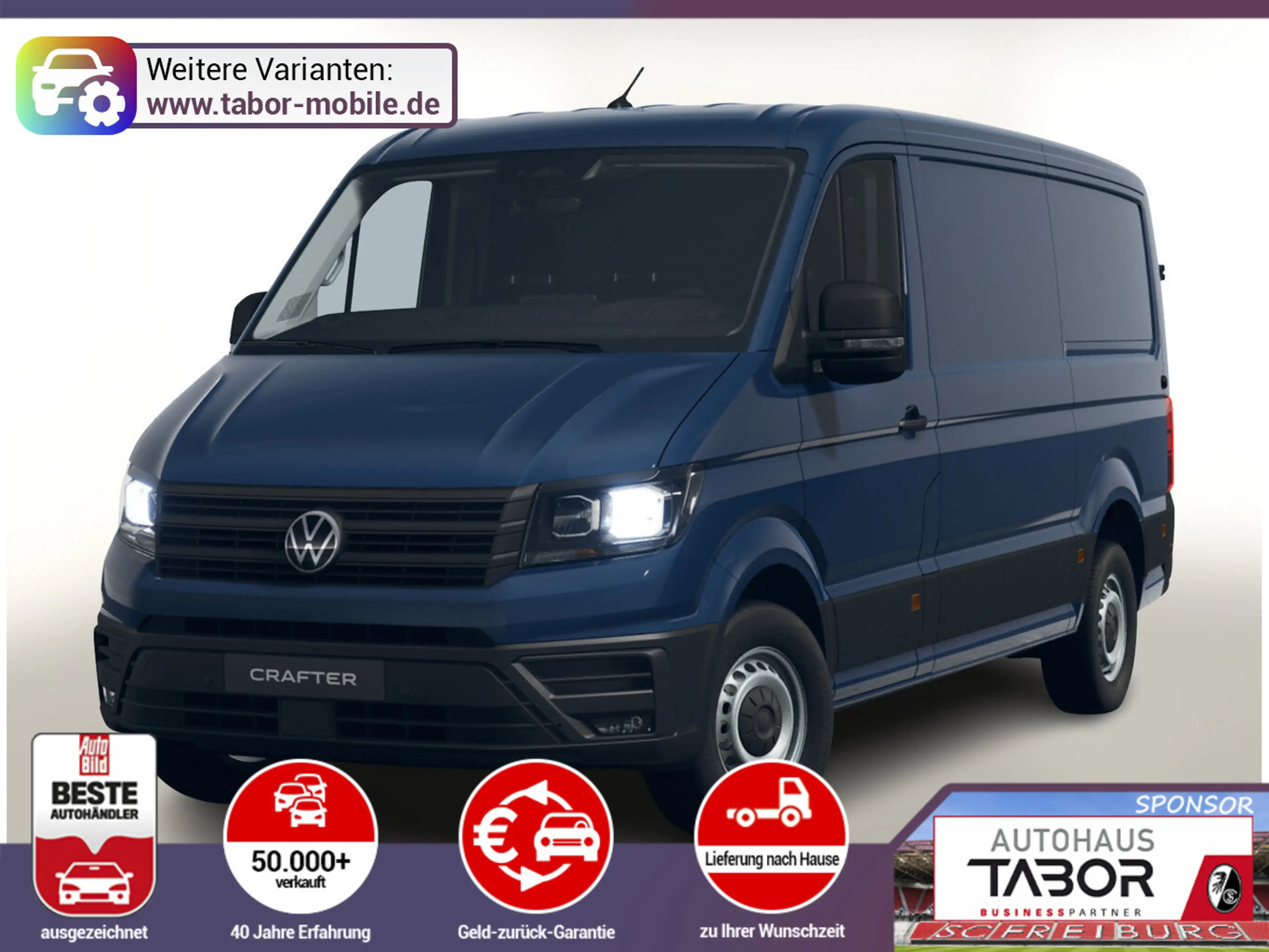 Volkswagen Crafter 35 AT8 L3H2 3S AHK Kam Temp AppC UVP-39%*