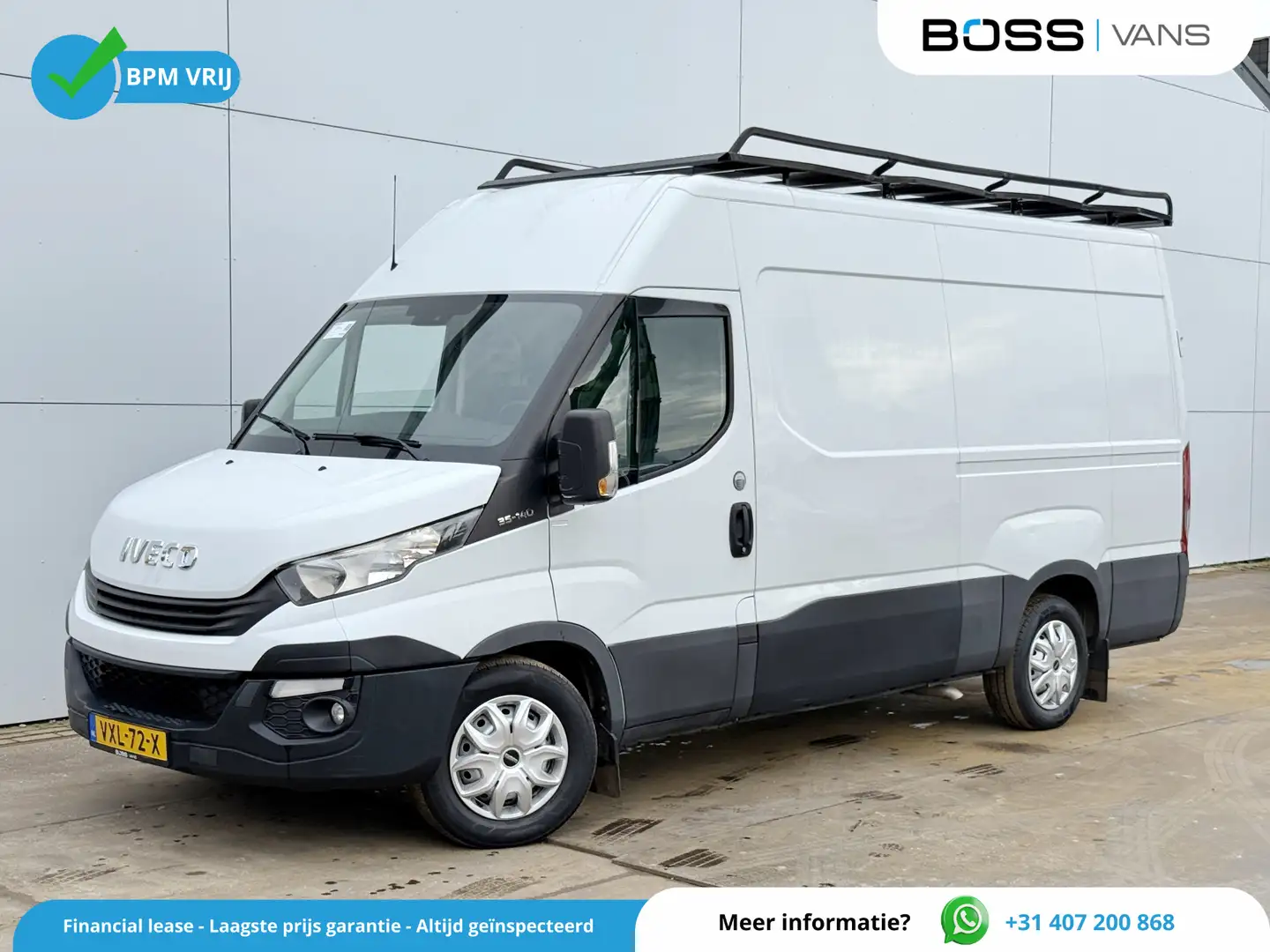 Iveco Daily 35S14 2.3 L2H2 Climate Control Cruise Control 3.5t Blanc - 1