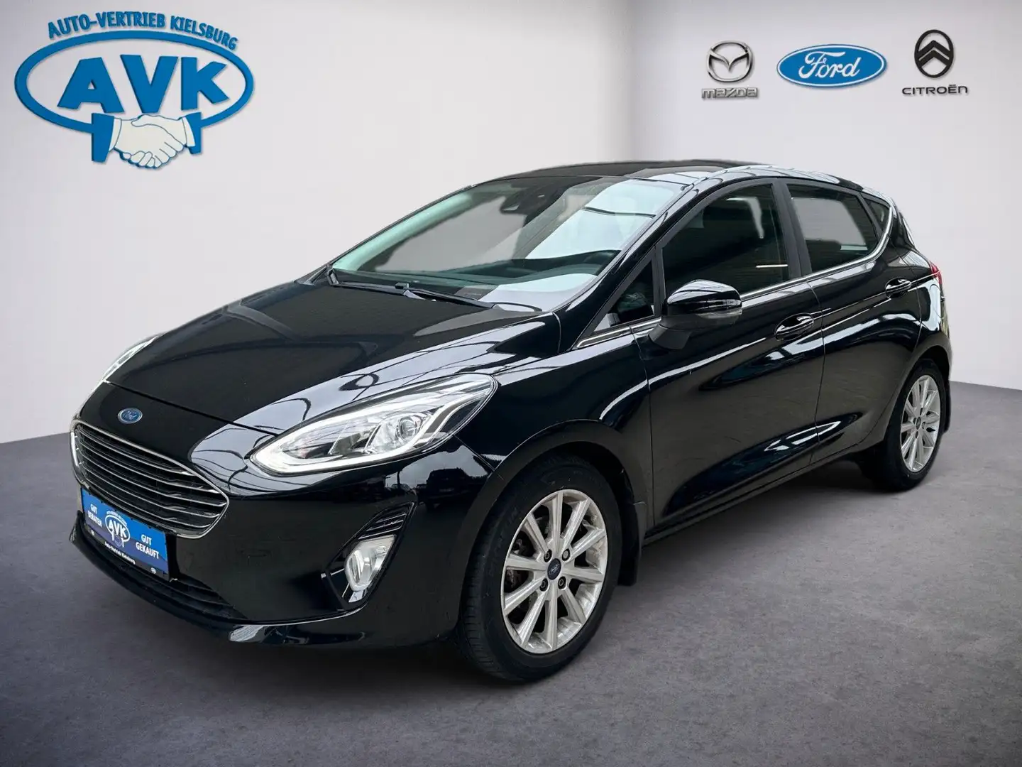 Ford Fiesta Titanium  Sitzhzg, Klima, Bluetooth Negru - 2