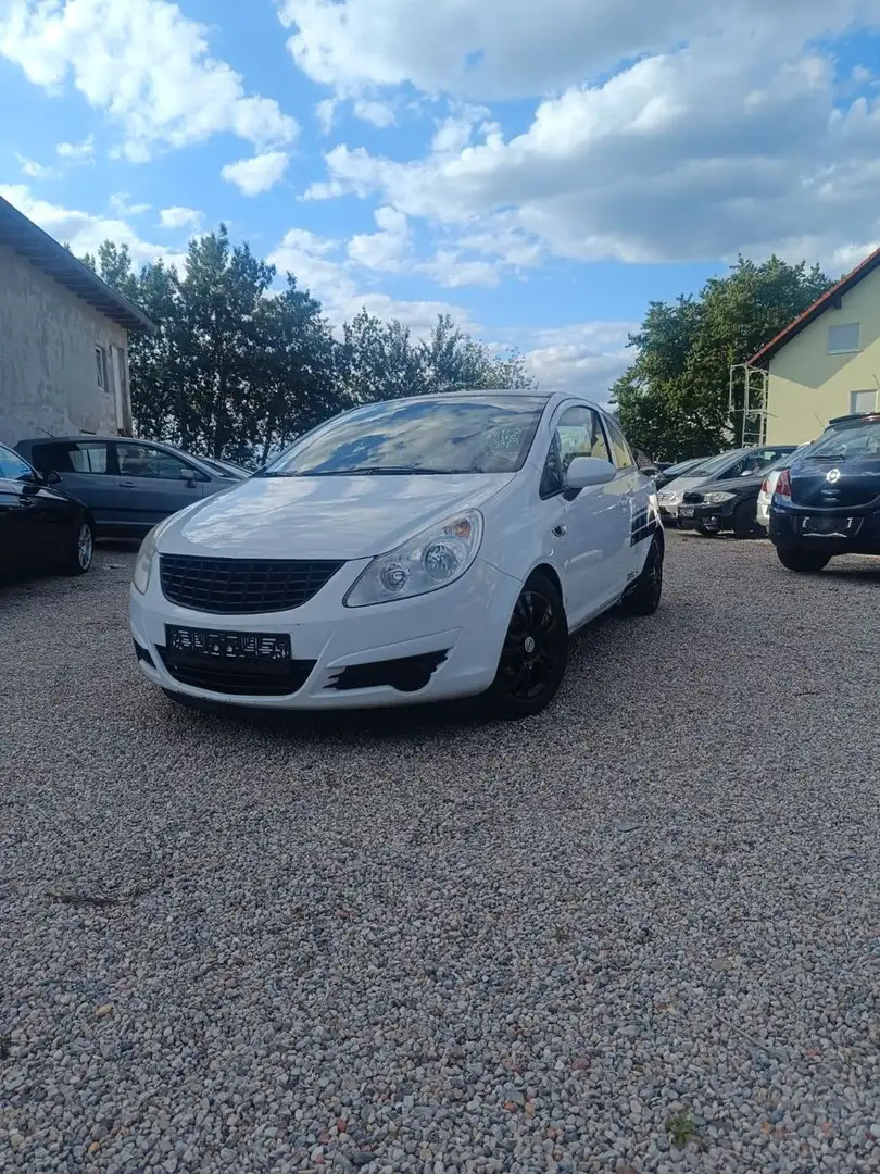 Opel Corsa D Edition Blanc - 1
