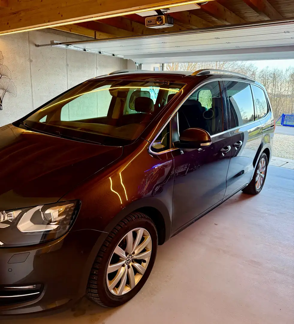 Volkswagen Sharan Highline SCR 2,0 TDI DSG Dynaudio Braun - 1