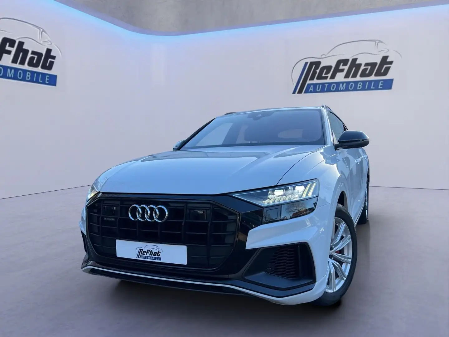 Audi Q8 50 TDI quattro*S-LINE*MATRIX-LED*PANO*ACC*VIR Weiß - 1