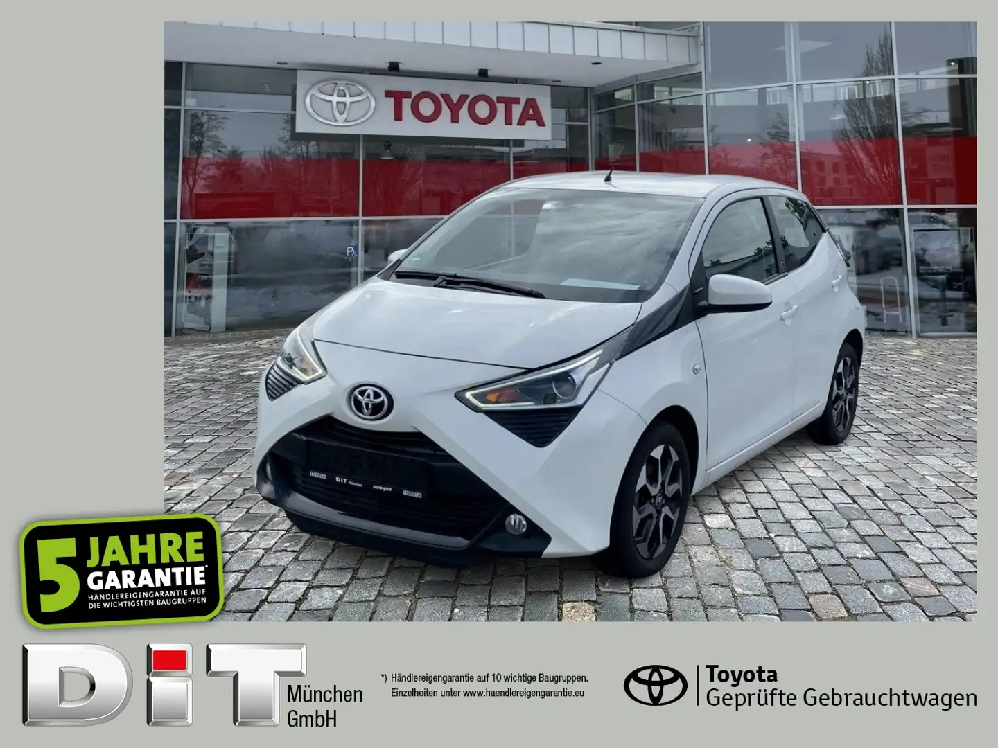 Toyota Aygo 1.0  x-play Team D wenig KM*Allwetterreifen Weiß - 1