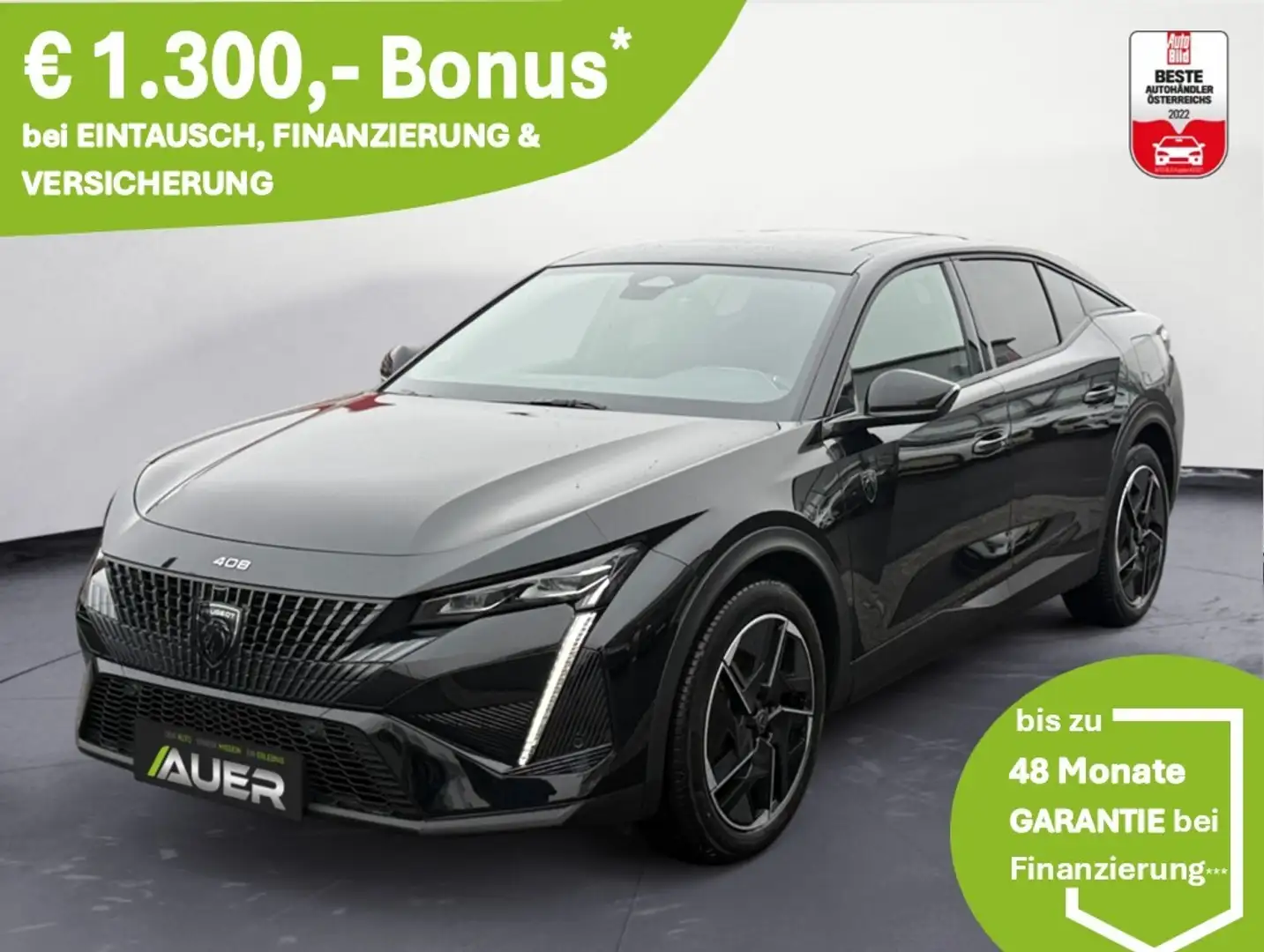 Peugeot 408 GT PHEV Aut. 180PS | NightVision | Schiebedach... Schwarz - 1