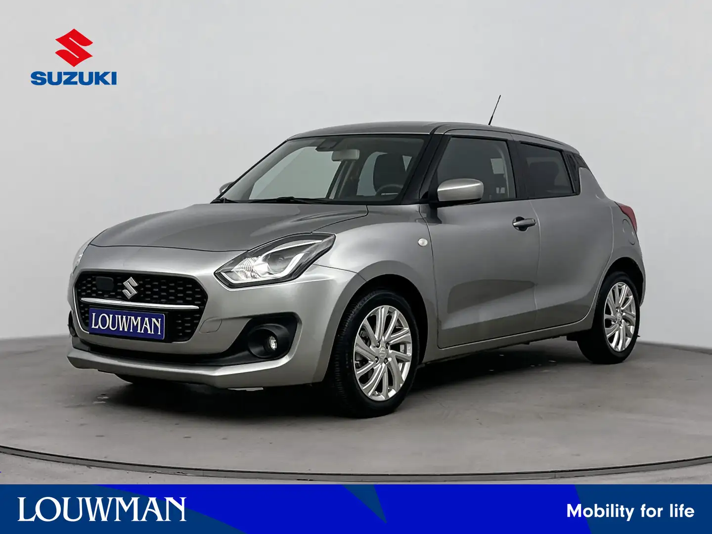 Suzuki Swift 1.2 Select Smart Hybrid Automaat | Parkeersensoren Zilver - 1