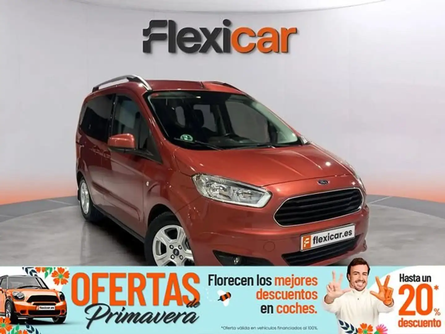 Ford Tourneo Courier 1.0 Ecoboost Titanium Burdeos - 1