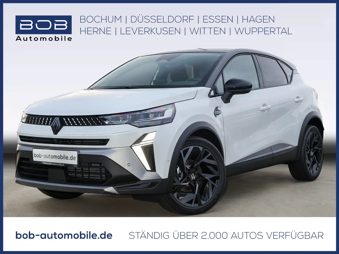 Renault Captur Esprit Alpine Mild Hybrid 160 EDC SHZ PDC Weiß - 1