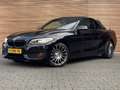 BMW 220 2-serie Cabrio 220i Leer / Automaat / Lage km stan Noir - thumbnail 49