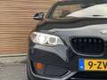 BMW 220 2-serie Cabrio 220i Leer / Automaat / Lage km stan Noir - thumbnail 6