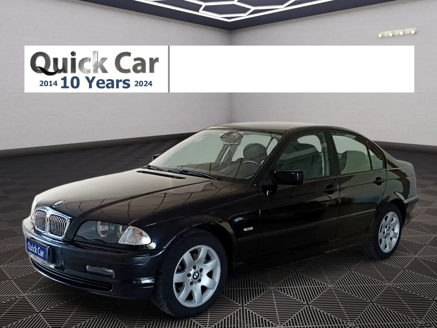 BMW 316 I ATTIVA CLIMA AUTO,PDC,CERCHI 16,UNICA ! Zwart - 1