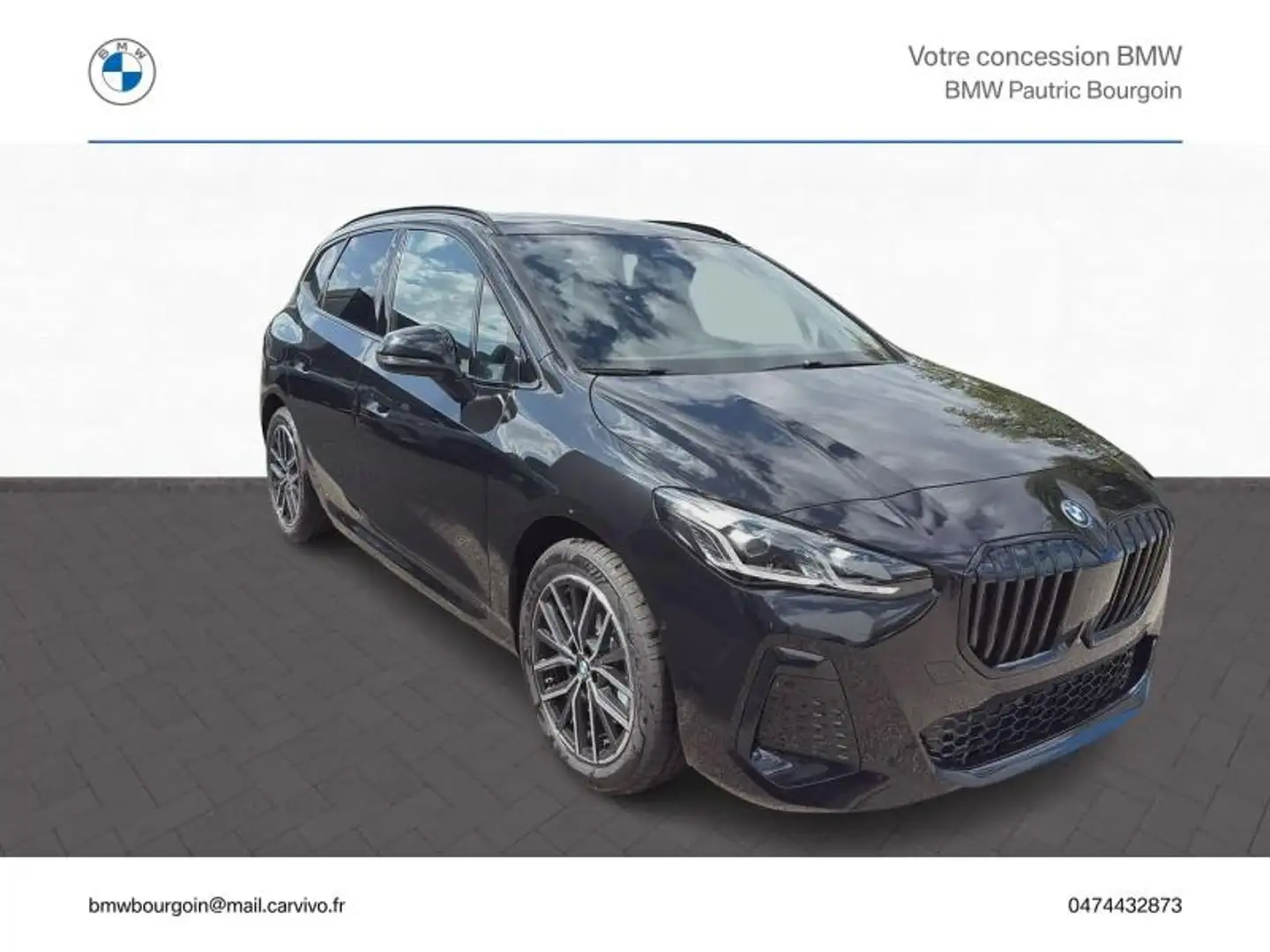 BMW 225 225e 245ch xDrive M Sport DKG7 Noir - 1