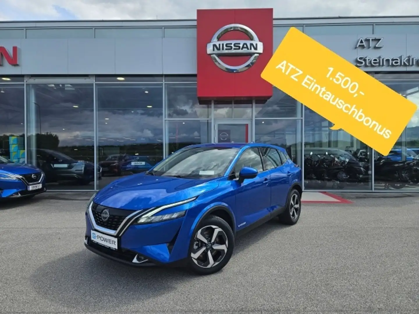 Nissan Qashqai Acenta E-Power 1,5l VCT * 1.500.- EINTAUSCHBONUS * Blau - 1