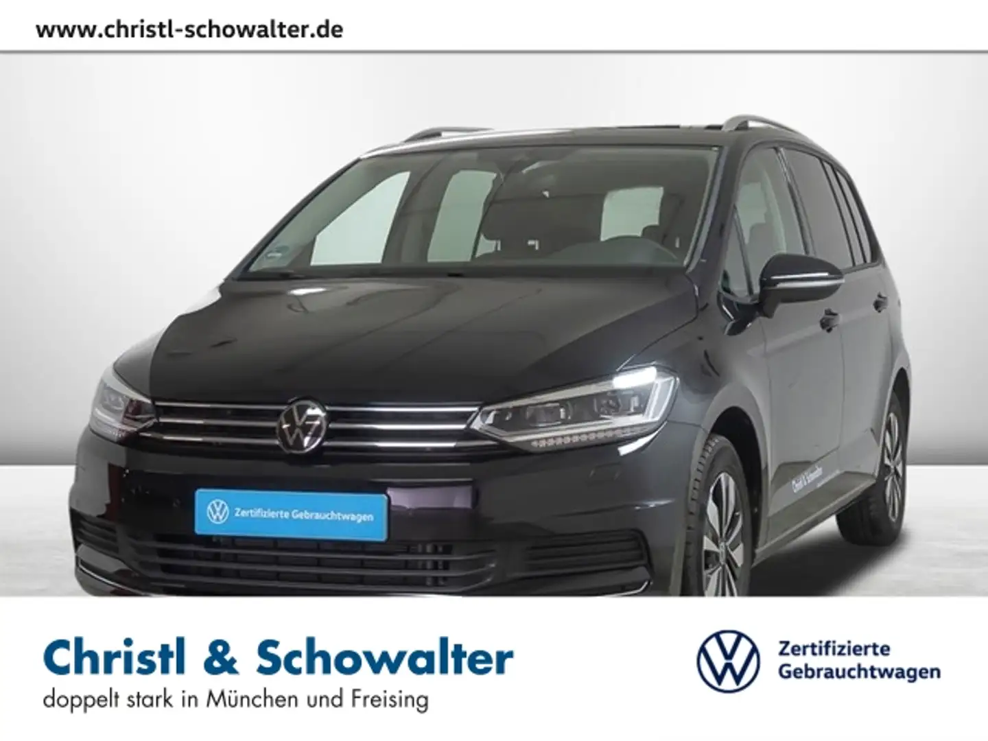 Volkswagen Touran 1.5 TSI DSG MOVE LED ACC NAVI KLIMA Schwarz - 1