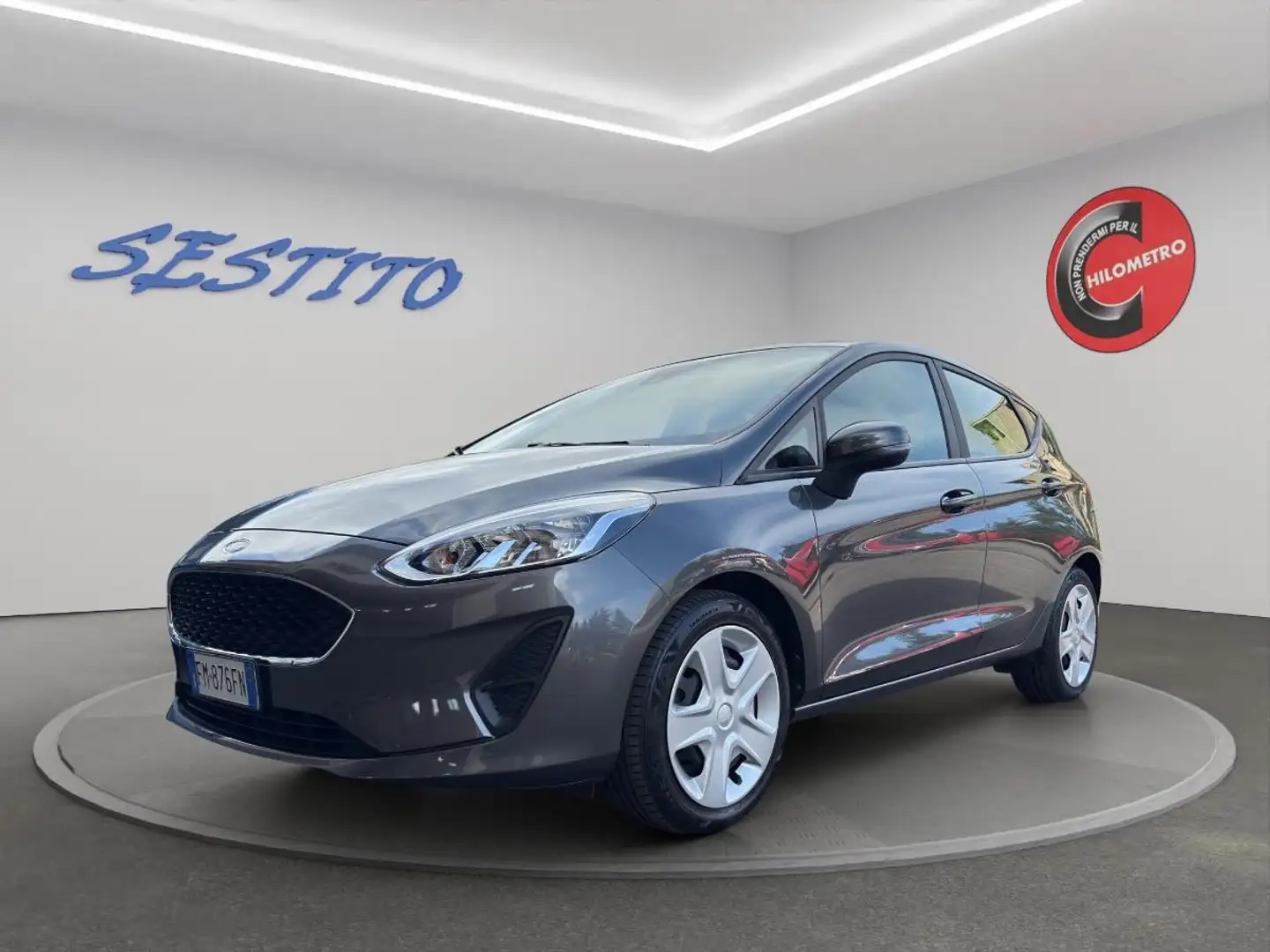 Ford Fiesta 5p 1.5 tdci Plus 85cv Gris - 1