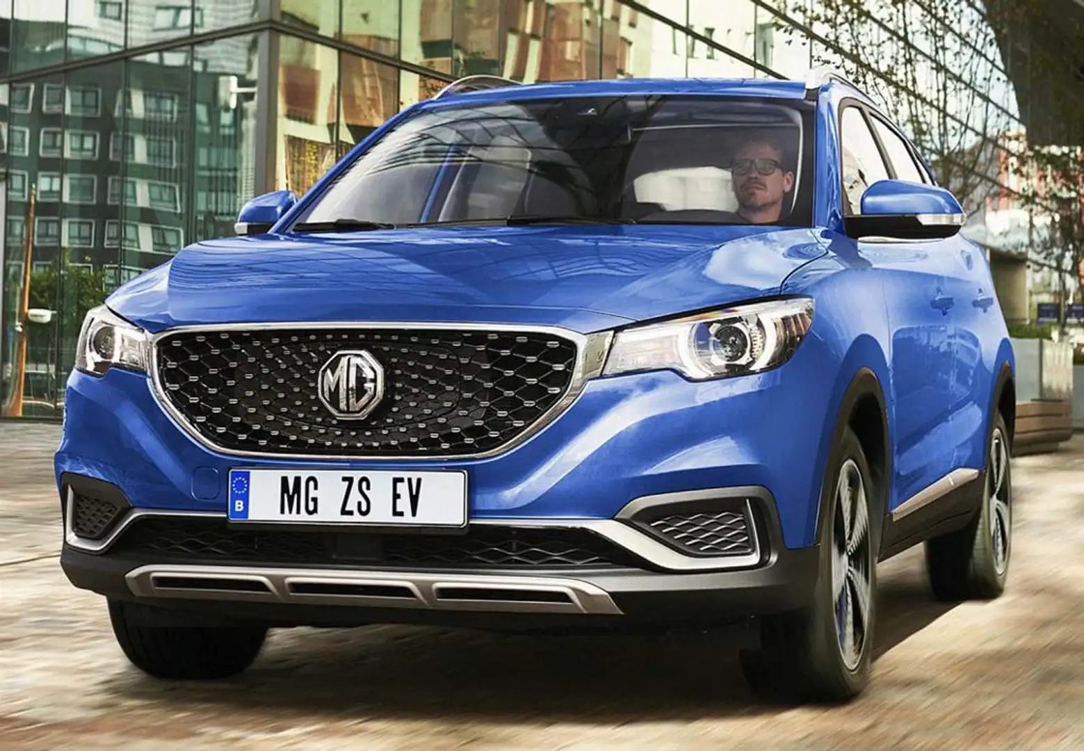 MG ZS 1.0 T-GDI Luxury Aut. 82kW Azul - 1