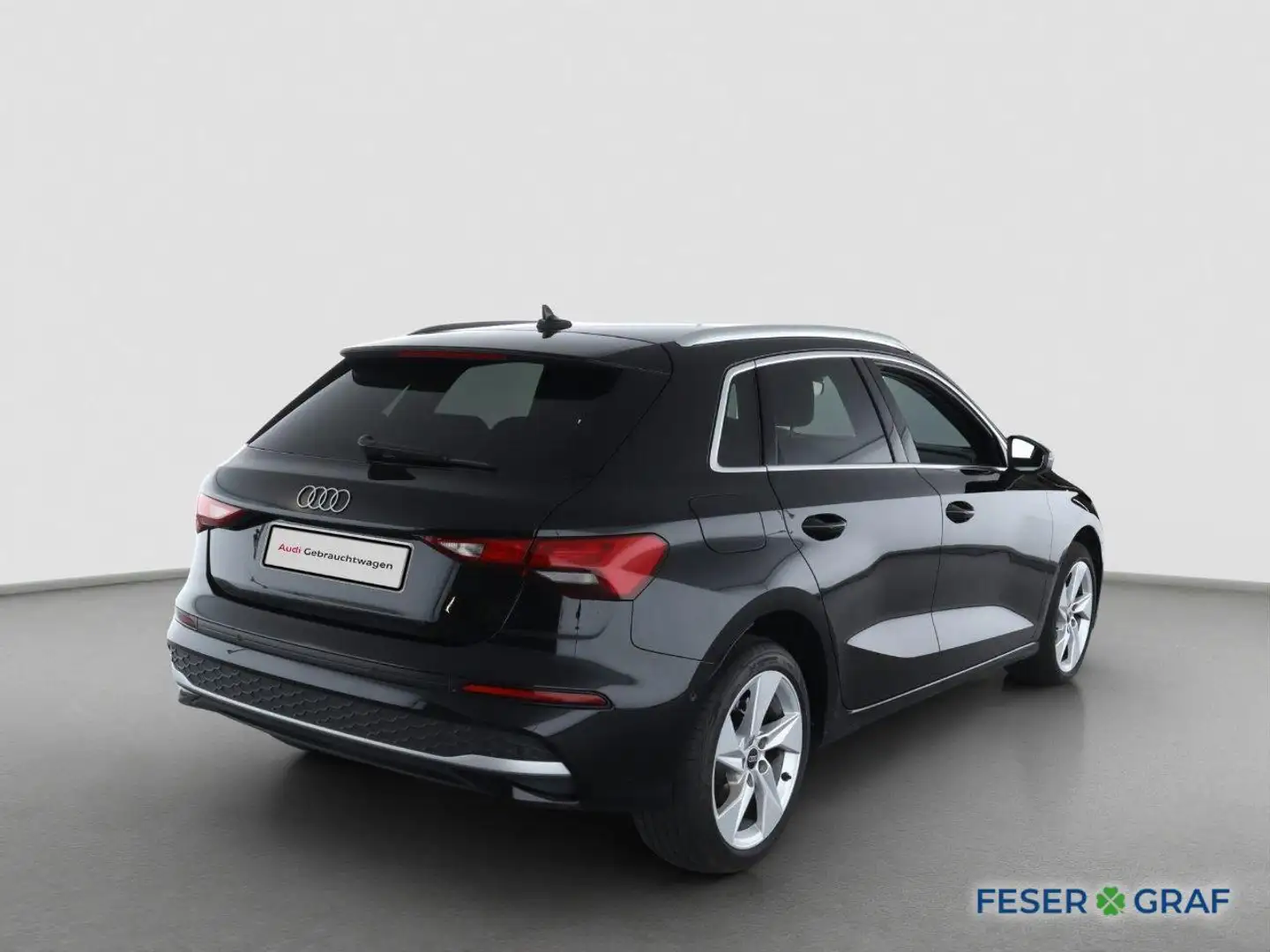 Audi A3 30 TFSI /LED/Navi+/Virtual/GRA Schwarz - 2