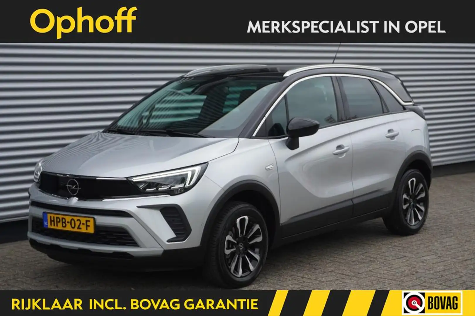 Opel Crossland 1.2 Turbo Elegance / Pano / Camera + PDC / Zwart d Argent - 1
