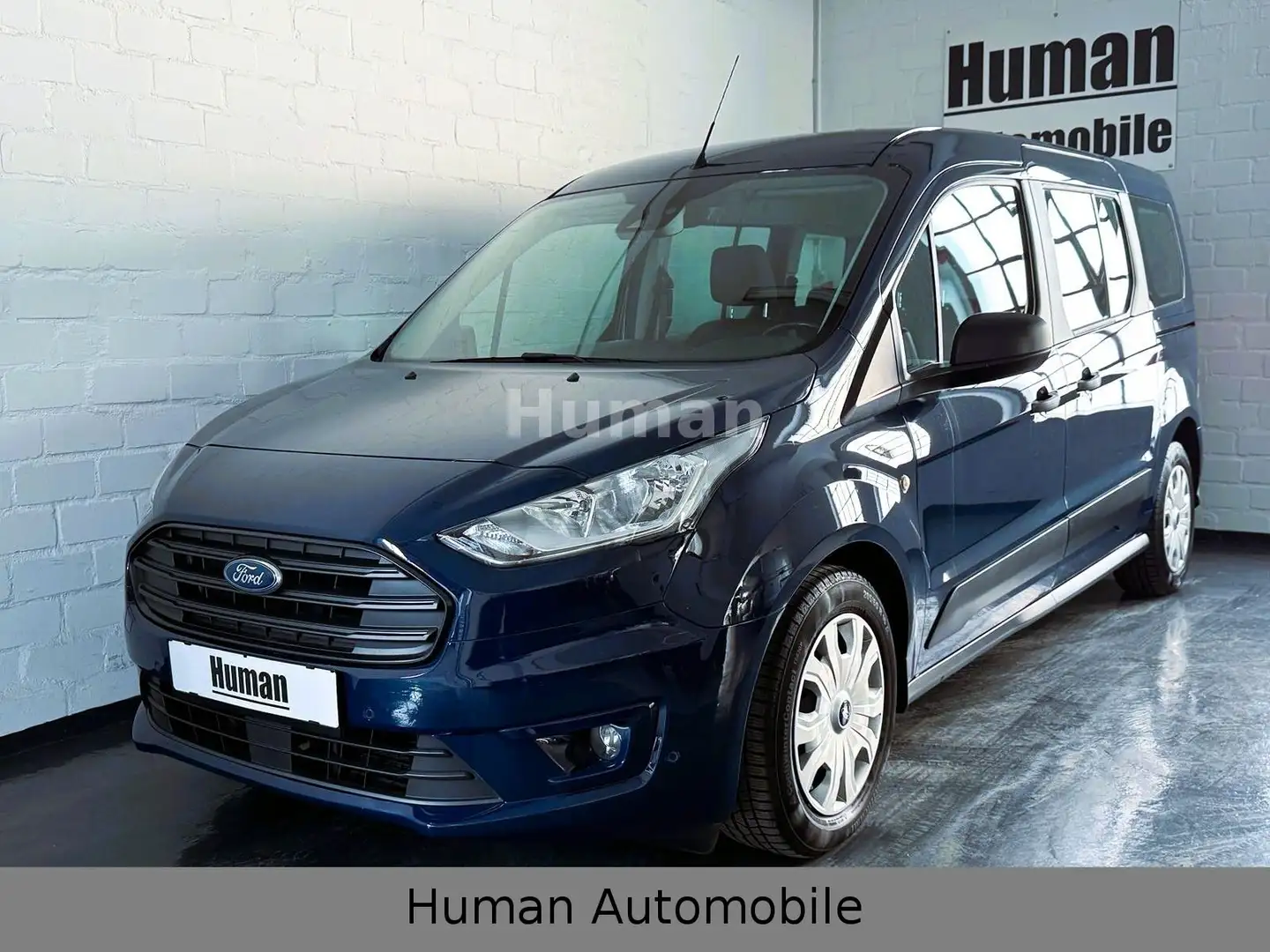 Ford Transit Connect lang 120 PS Trend L2 5-Sitze AHK Blau - 1