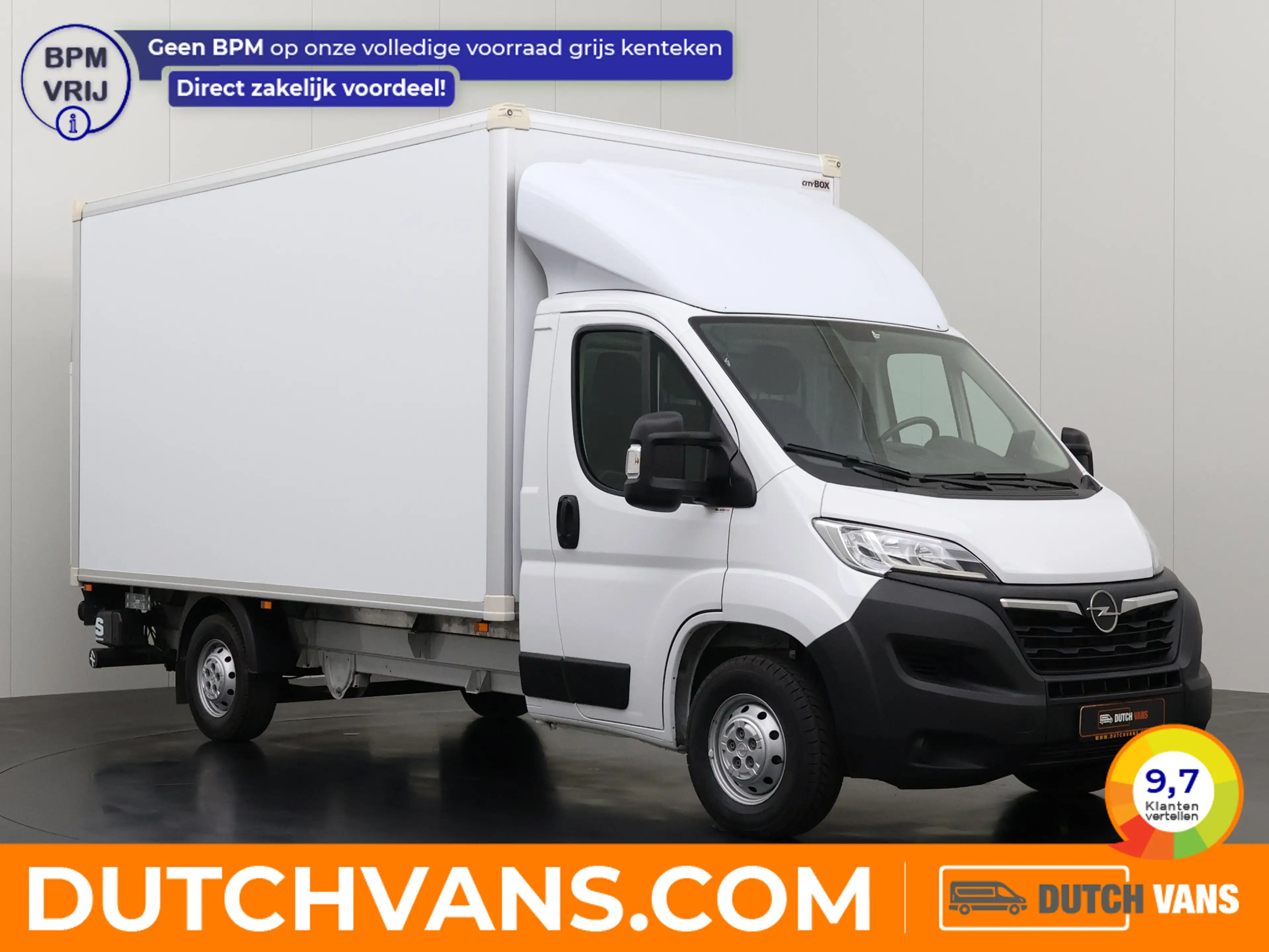 Opel Movano 140PK Bakwagen+Laadklep | Camera | Dakspoiler | Ai