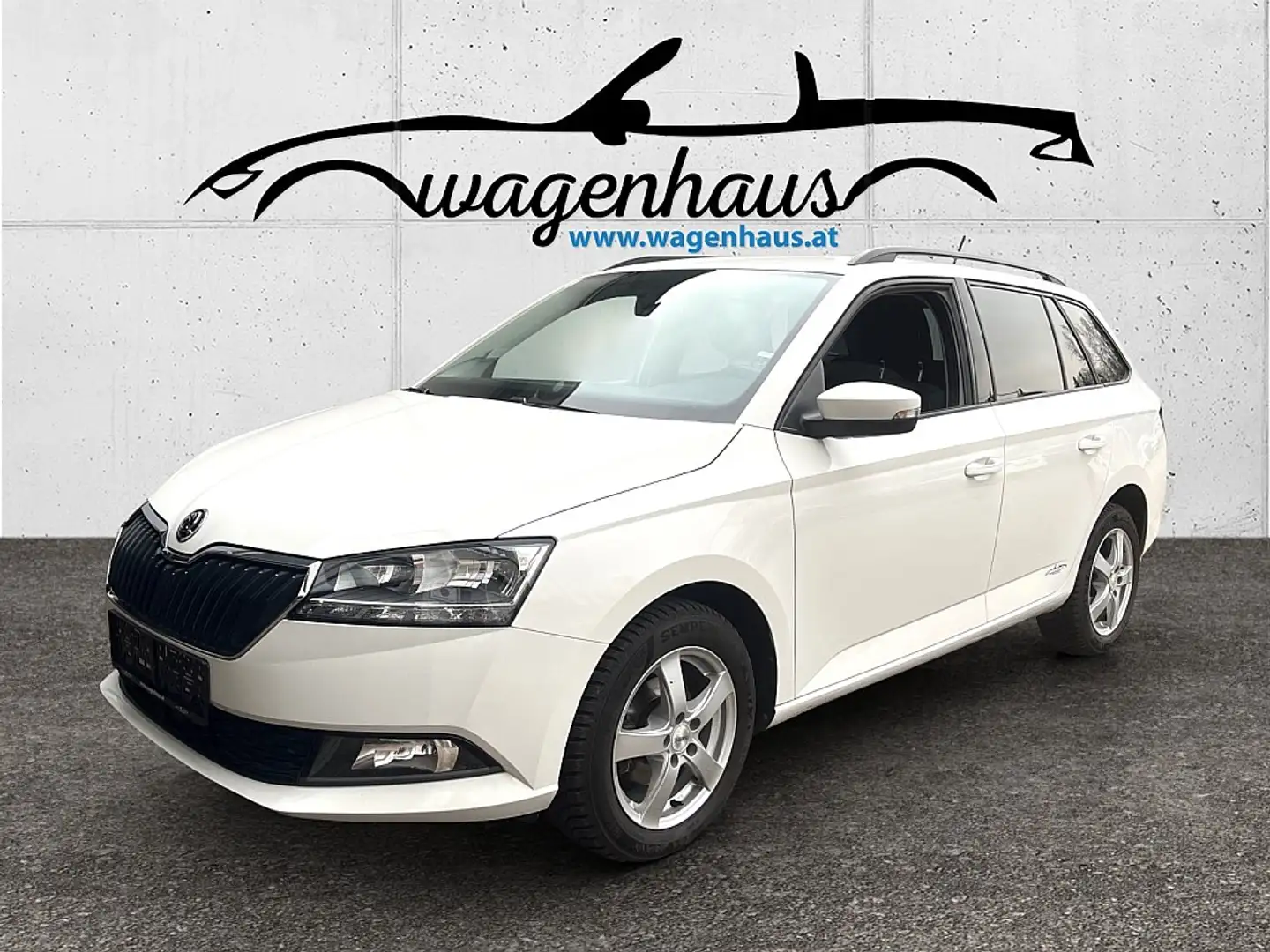 Skoda Fabia Combi Ambition 1,0 TSI, App Connect , Soundpake... Weiß - 1