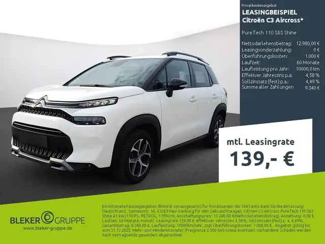 Citroen C3 Aircross PureTech 110 S&S Shine