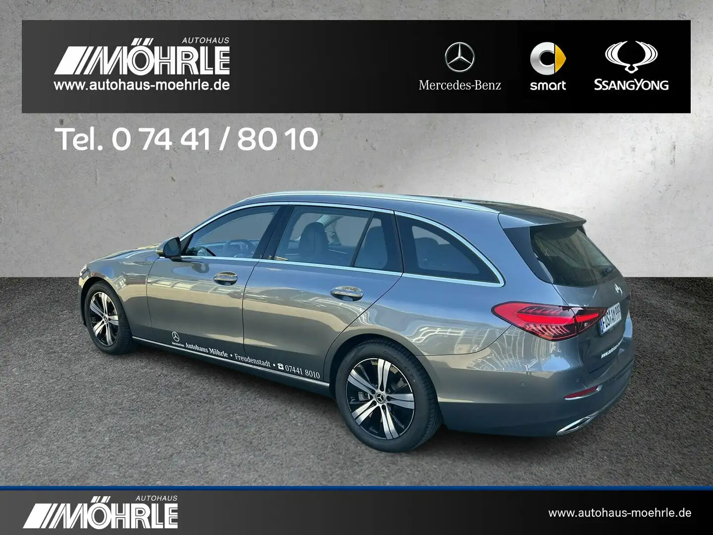 Mercedes-Benz C 200 C 200 T-Modell Avantgarde 360° Kamera LED Navi Gris - 2