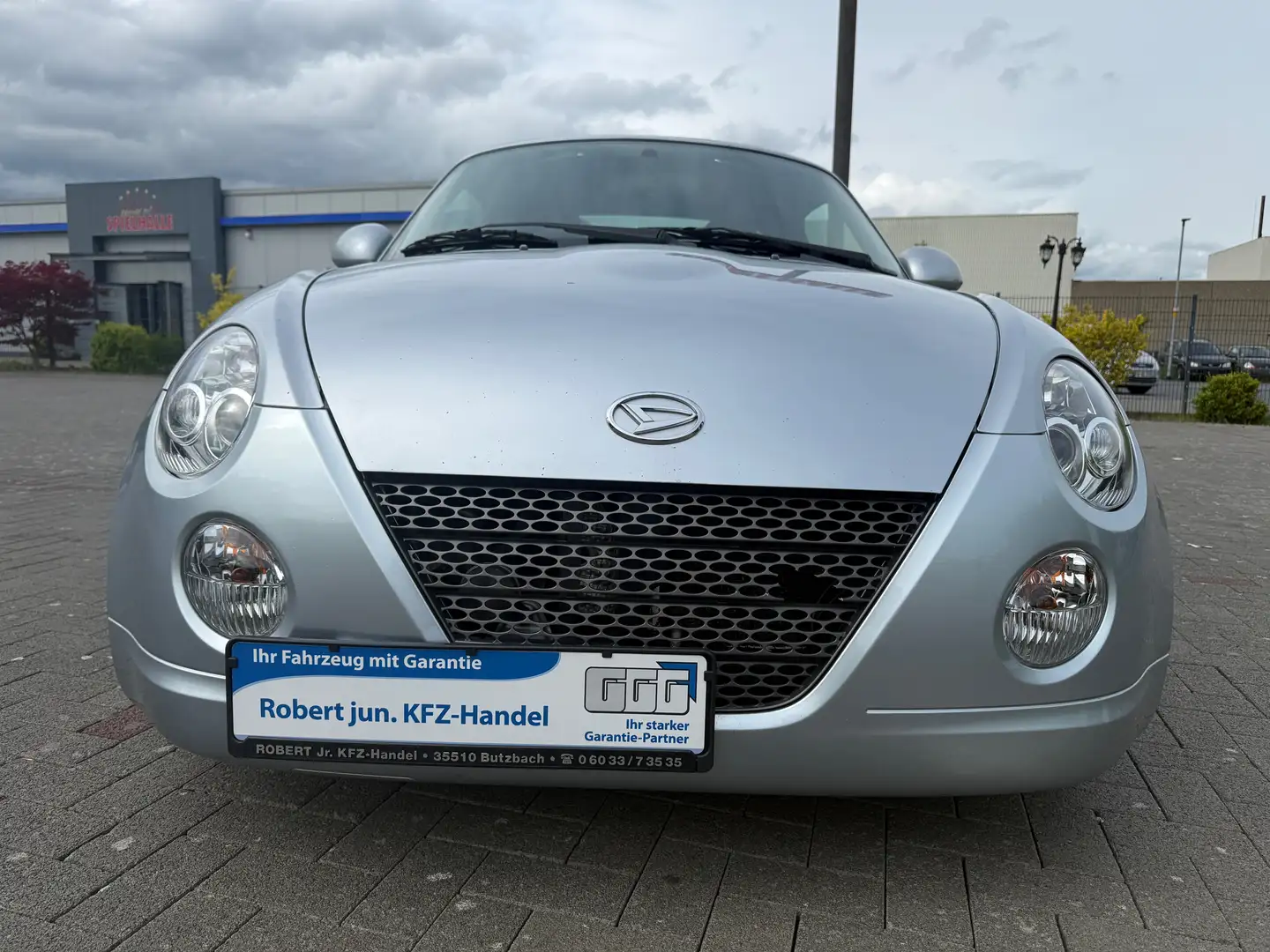 Daihatsu Copen Roadster Klima Voll-Leder Grau - 2