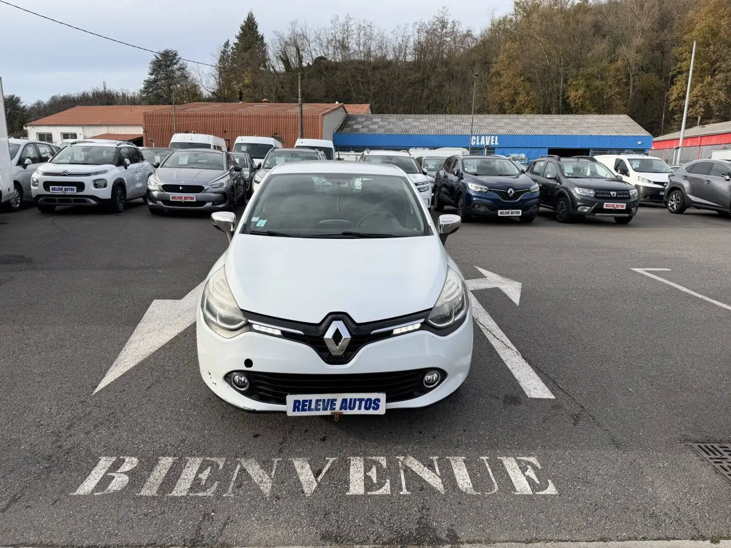 Renault Clio IV (B98) 1.5 dCi 75ch energy Business 5p Blanc - 1