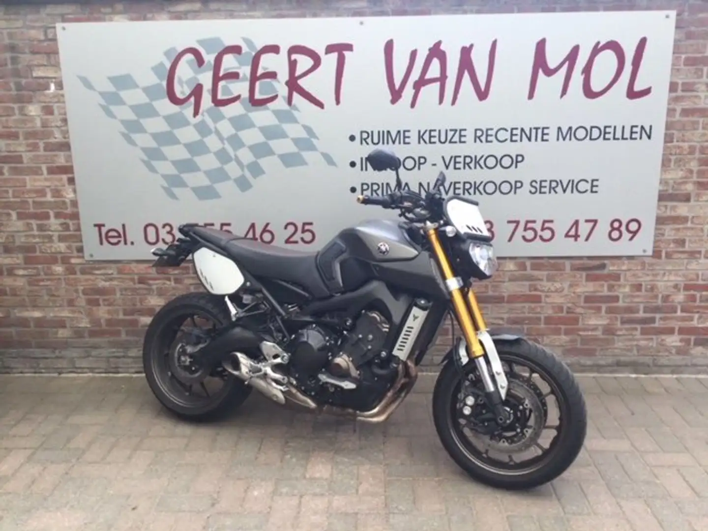 Yamaha MT-09 Grijs - 1