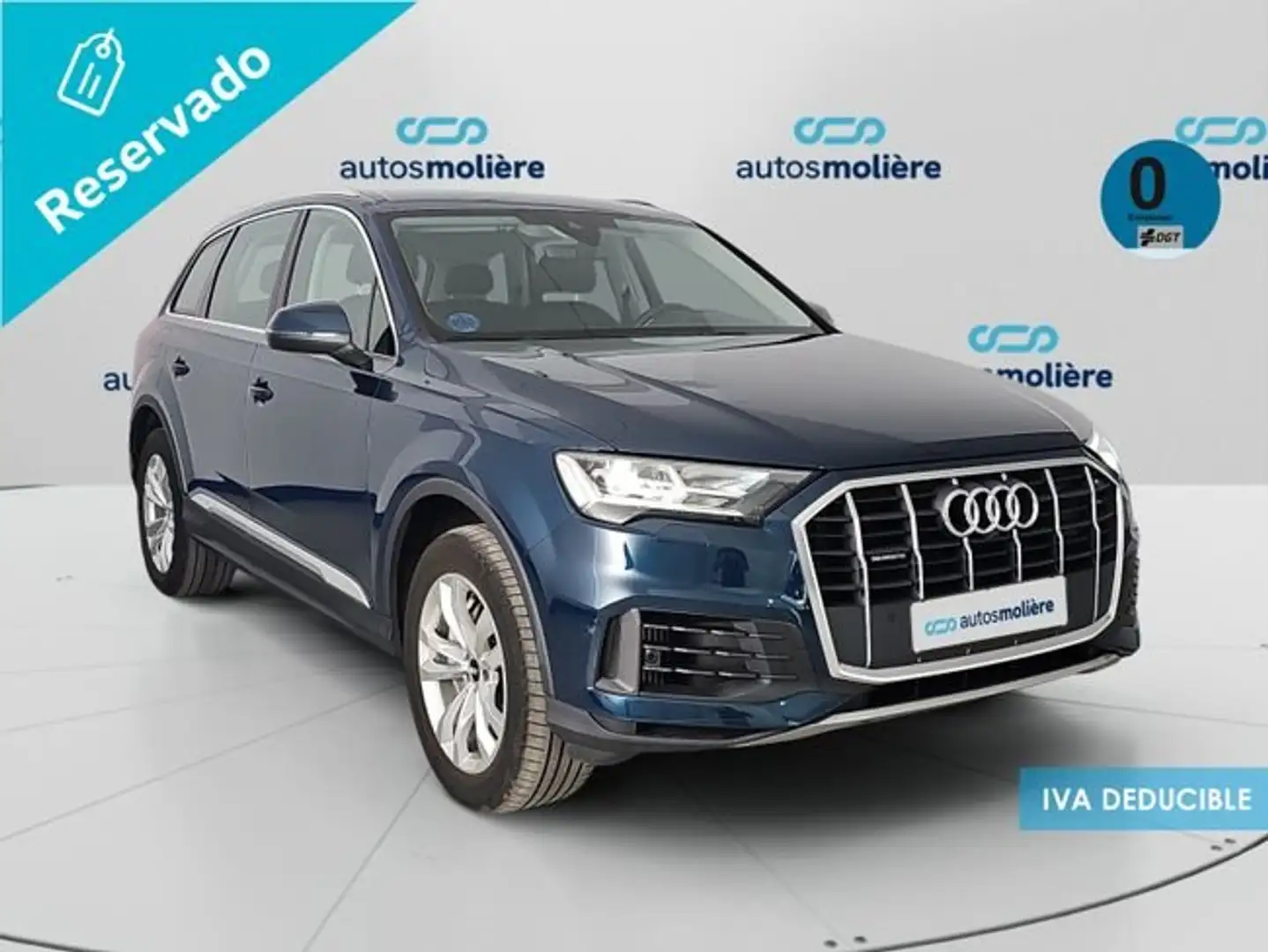 Audi Q7 55 TFSIe quattro 280 kW (381 CV) tiptronic Bleu - 2