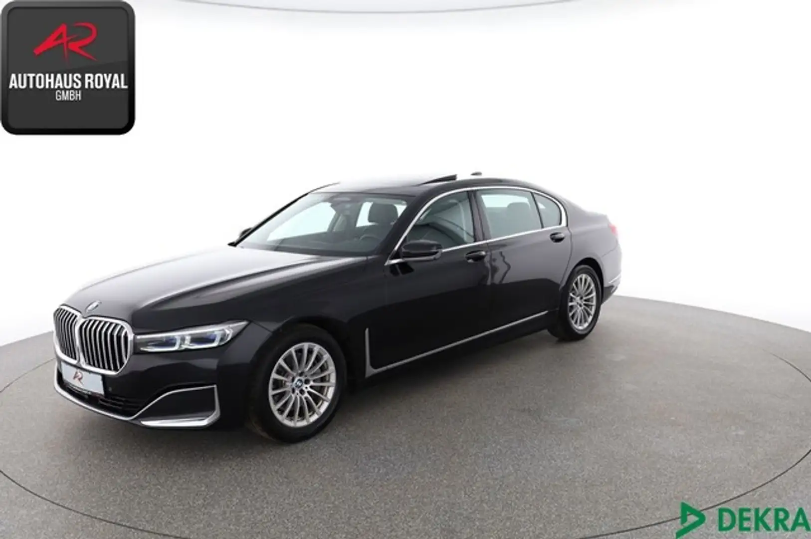 BMW 740 i LANG LASER,MASSAGE,HEADUP,KEYLESS,SOFCLOSE Czarny - 1