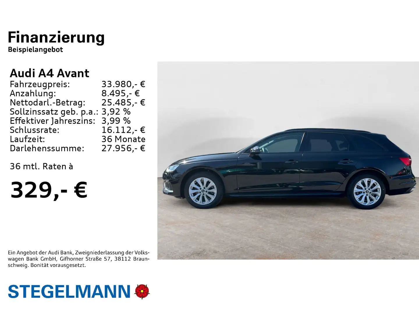 Audi A4 35 TDI s-tronic advanced Zwart - 2