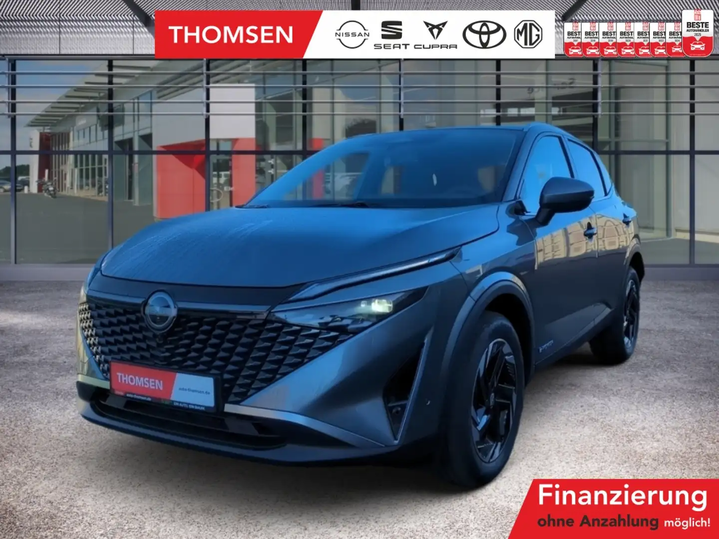 Nissan Qashqai 1.5 VC-T N-Connecta e-Power ACC+AUT+LED Grau - 1