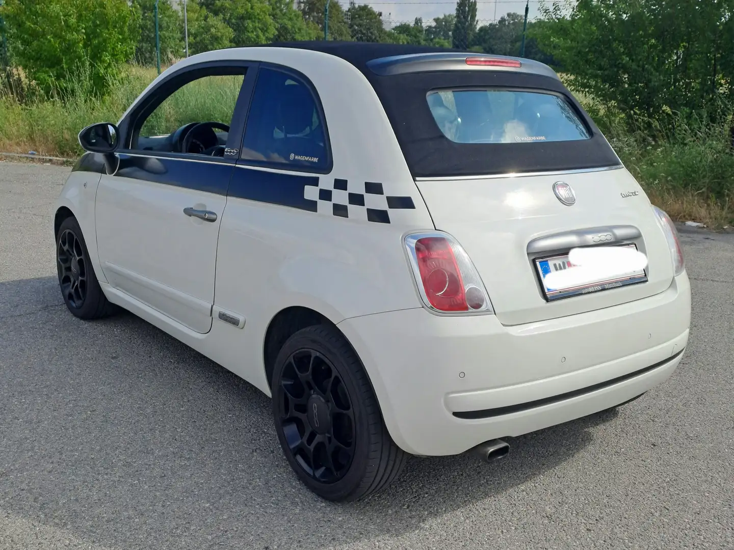 Fiat 500C 0,9 TwinAir Turbo Lounge Weiß - 1