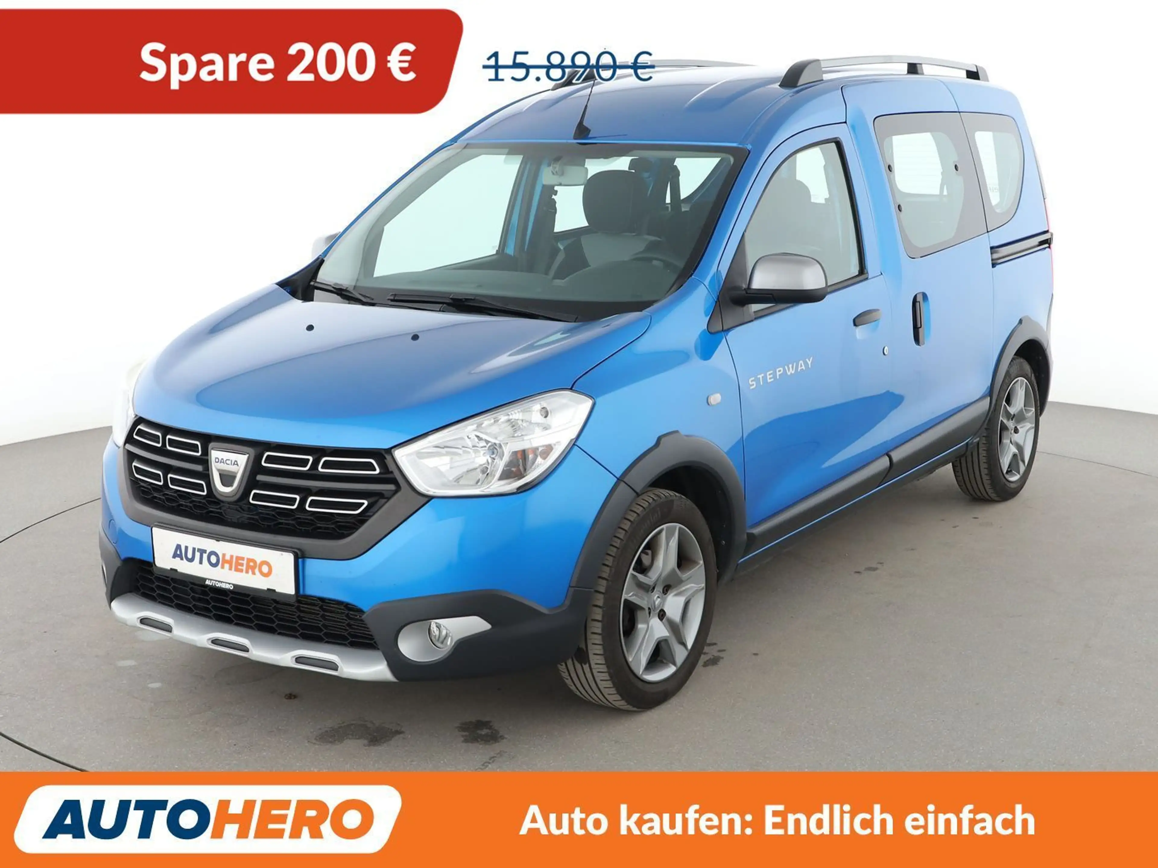 Dacia Dokker 1.3 TCe Stepway Plus*NAVI*TEMPO*CAM*PDC*SHZ*
