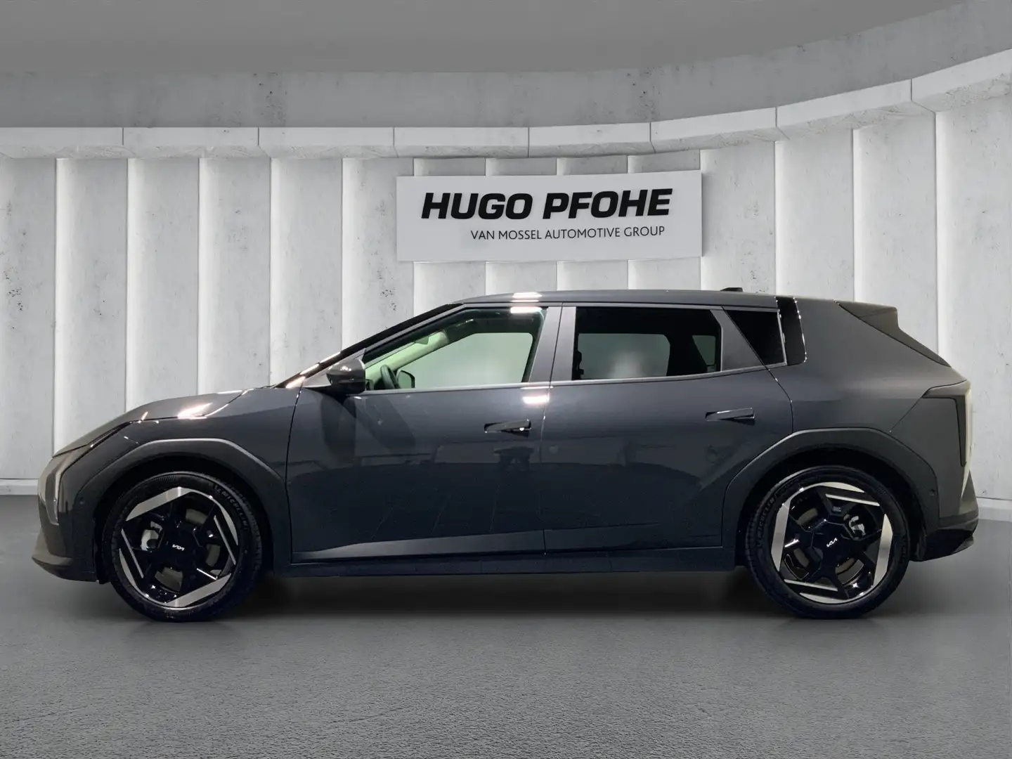 Kia EV4 Hatchback Earth 81 kWh 150 kW Frontantrieb Schrägh Grijs - 2