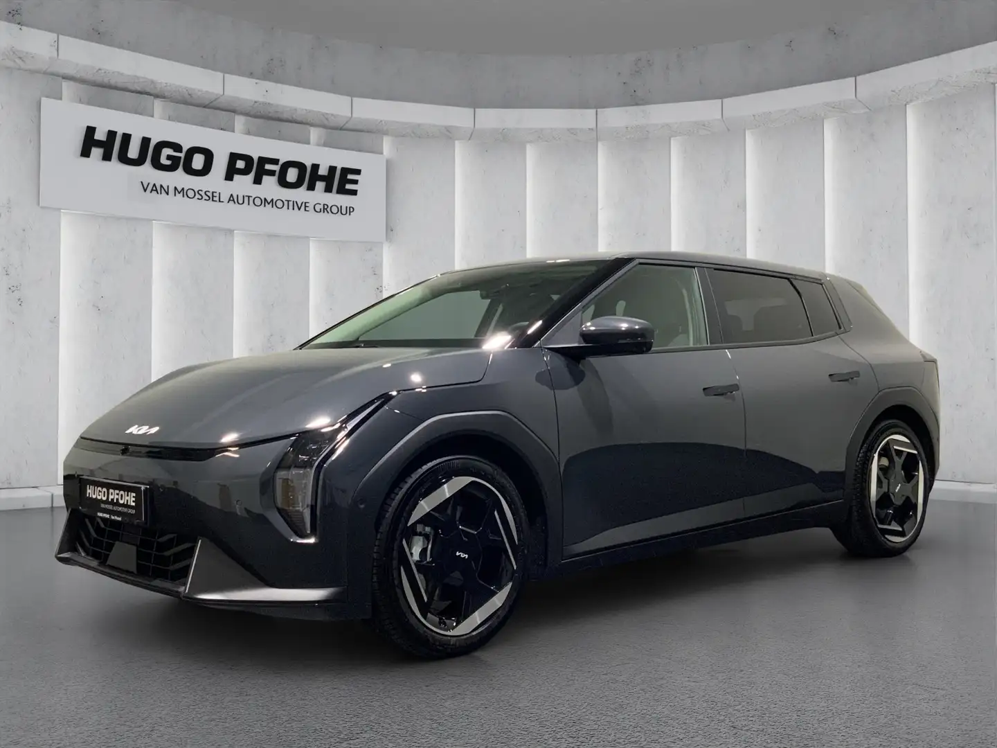 Kia EV4 Hatchback Earth 81 kWh 150 kW Frontantrieb Schrägh Grijs - 1
