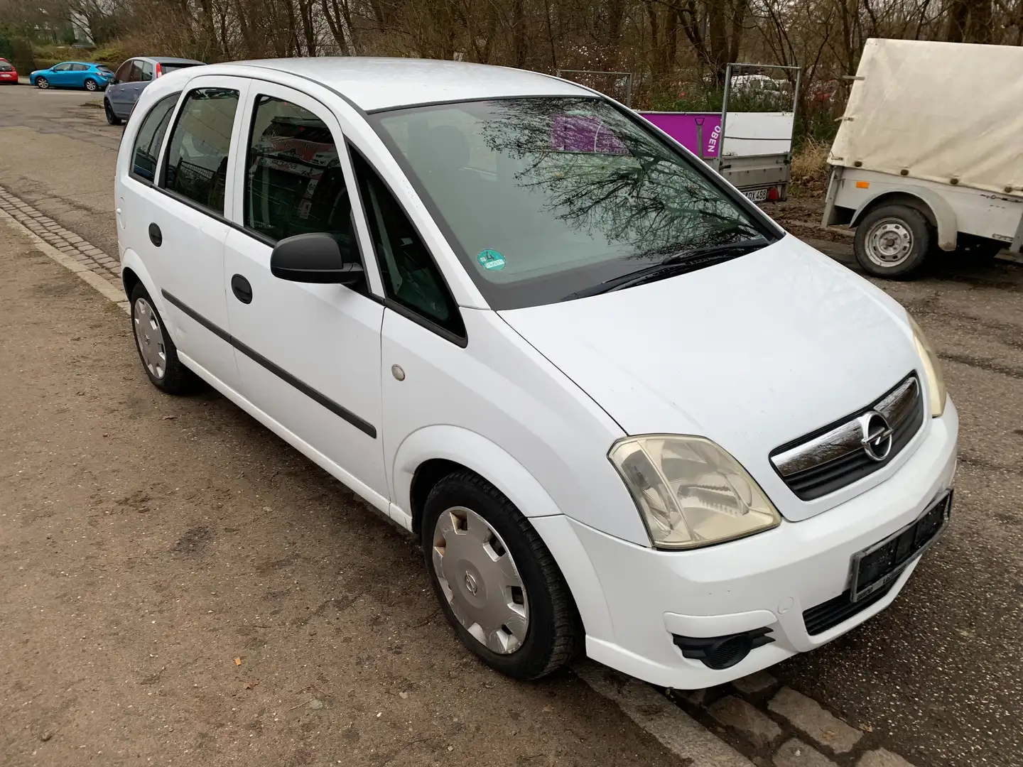 Opel Meriva Meriva 1.6.  Automatik Tüv NEU Weiß - 2