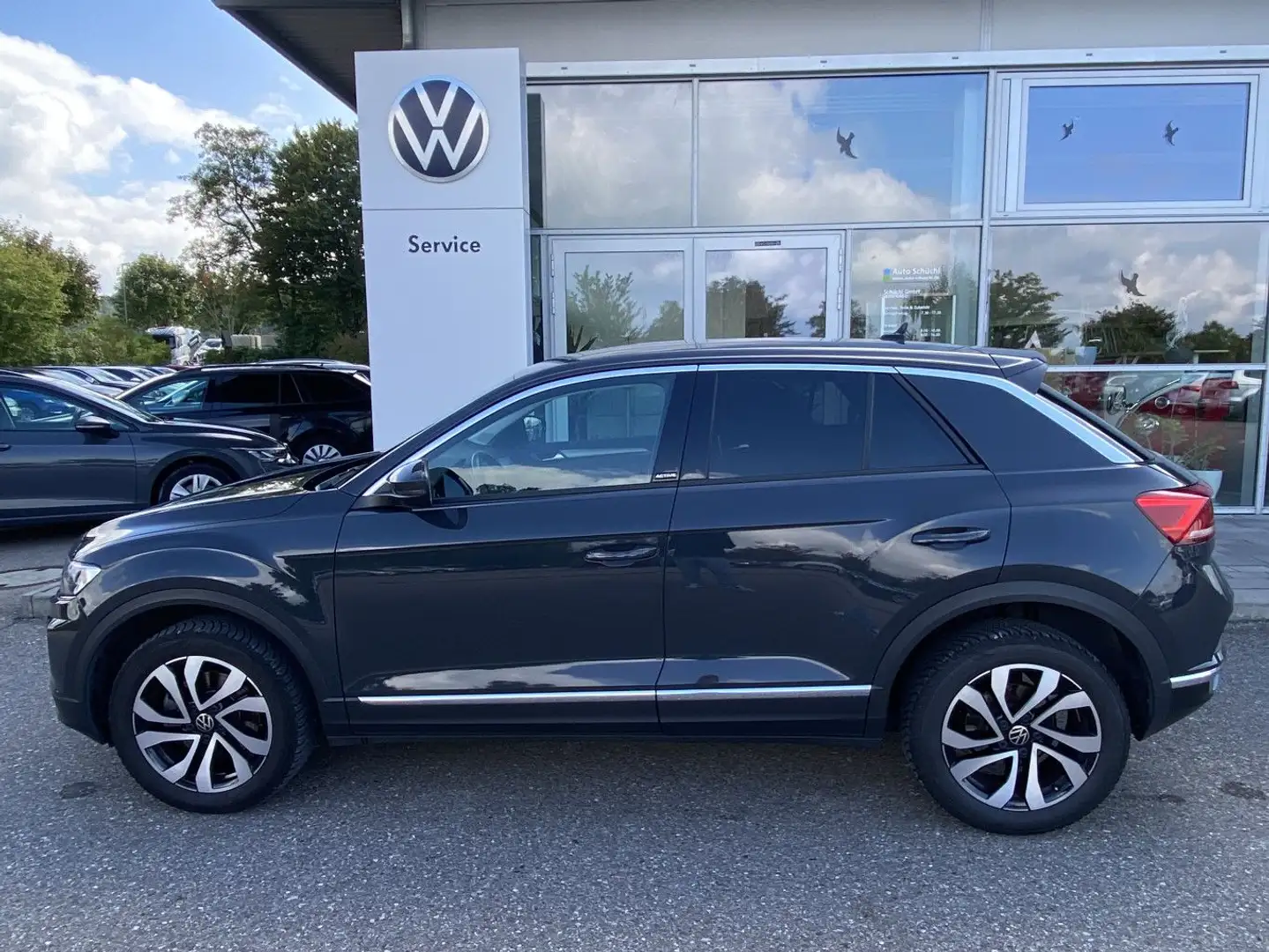 Volkswagen T-Roc 2.0 TDI DSG ACTIVE GARANTIE+NAVI+APP-CONNE Gris - 2