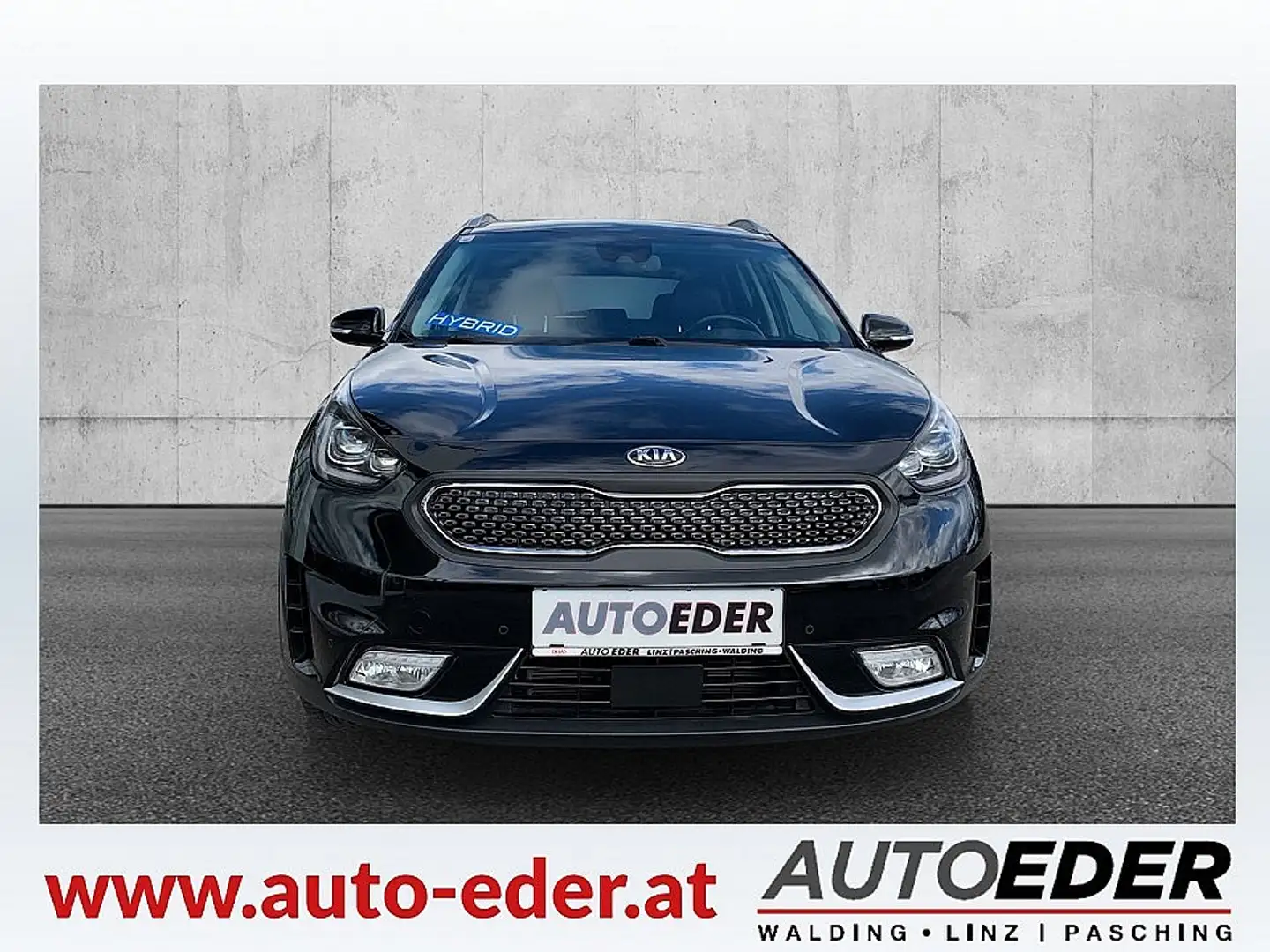 Kia Niro 1,6 GDI Hybrid Platin DCT Schwarz - 2